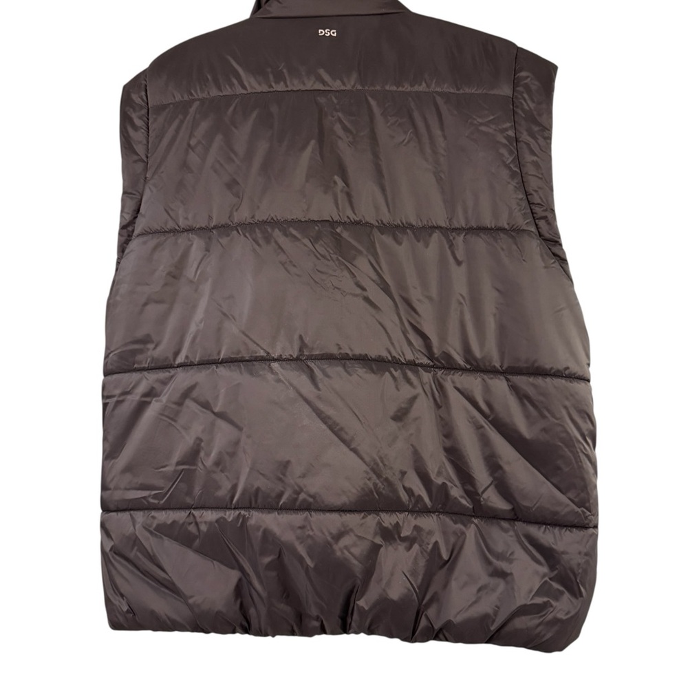 DSG Black‎ Quilted Puffer Vest with Stand-Up Collar - Picture 4 of 4